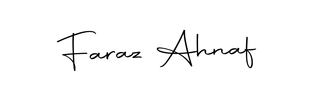 How to make Faraz Ahnaf signature? Autography-DOLnW is a professional autograph style. Create handwritten signature for Faraz Ahnaf name. Faraz Ahnaf signature style 10 images and pictures png