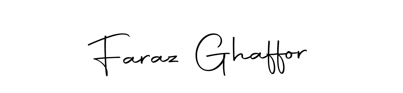 Make a beautiful signature design for name Faraz Ghaffor. Use this online signature maker to create a handwritten signature for free. Faraz Ghaffor signature style 10 images and pictures png