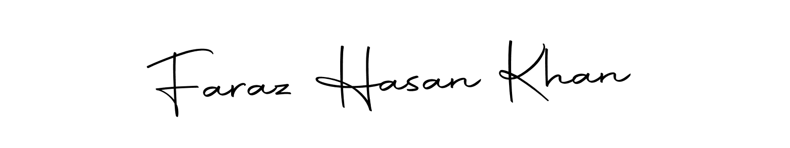 Also we have Faraz Hasan Khan name is the best signature style. Create professional handwritten signature collection using Autography-DOLnW autograph style. Faraz Hasan Khan signature style 10 images and pictures png