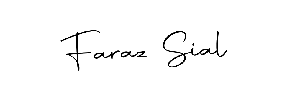 Use a signature maker to create a handwritten signature online. With this signature software, you can design (Autography-DOLnW) your own signature for name Faraz Sial. Faraz Sial signature style 10 images and pictures png