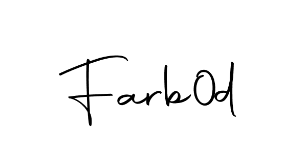 Create a beautiful signature design for name Farb0d. With this signature (Autography-DOLnW) fonts, you can make a handwritten signature for free. Farb0d signature style 10 images and pictures png