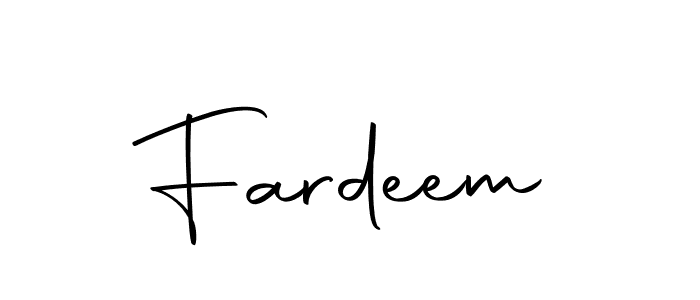 Here are the top 10 professional signature styles for the name Fardeem. These are the best autograph styles you can use for your name. Fardeem signature style 10 images and pictures png