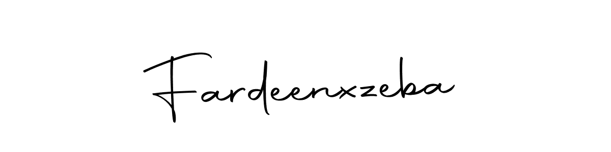 Use a signature maker to create a handwritten signature online. With this signature software, you can design (Autography-DOLnW) your own signature for name Fardeenxzeba. Fardeenxzeba signature style 10 images and pictures png