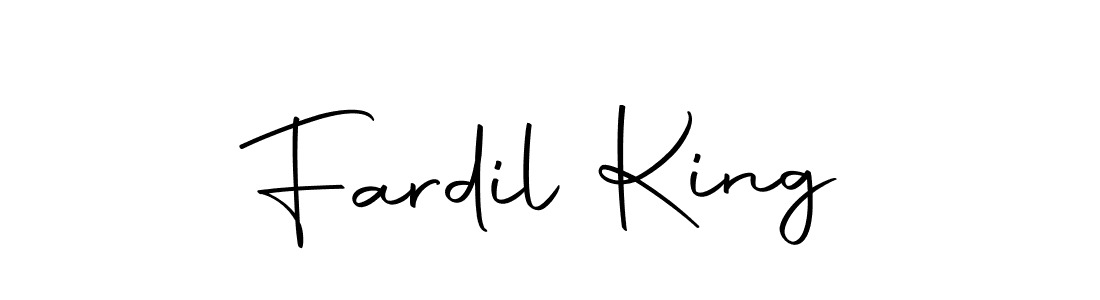 How to make Fardil King name signature. Use Autography-DOLnW style for creating short signs online. This is the latest handwritten sign. Fardil King signature style 10 images and pictures png
