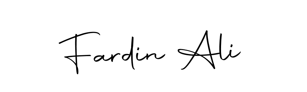 Also we have Fardin Ali name is the best signature style. Create professional handwritten signature collection using Autography-DOLnW autograph style. Fardin Ali signature style 10 images and pictures png