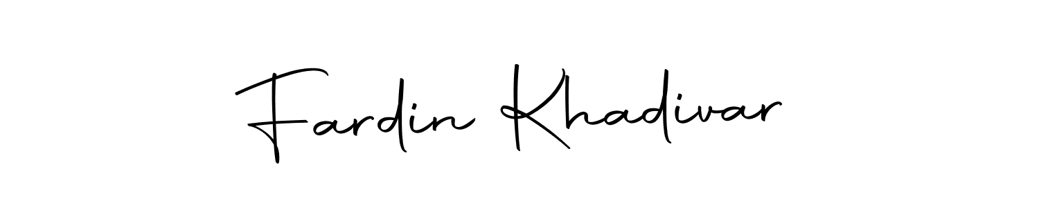 You should practise on your own different ways (Autography-DOLnW) to write your name (Fardin Khadivar) in signature. don't let someone else do it for you. Fardin Khadivar signature style 10 images and pictures png