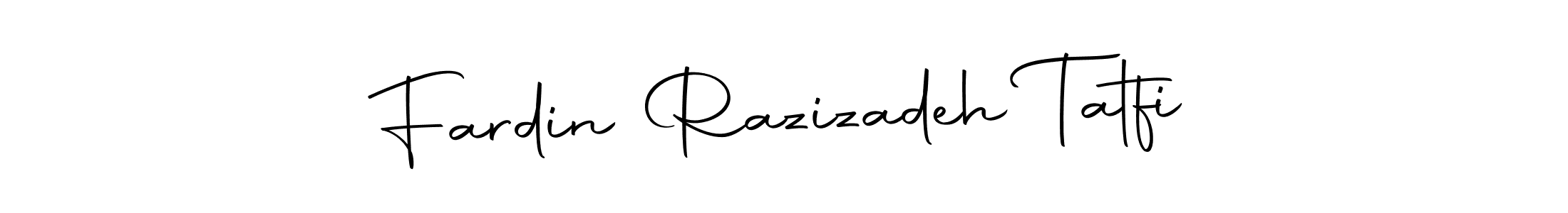 It looks lik you need a new signature style for name Fardin Razizadeh Tatfi. Design unique handwritten (Autography-DOLnW) signature with our free signature maker in just a few clicks. Fardin Razizadeh Tatfi signature style 10 images and pictures png