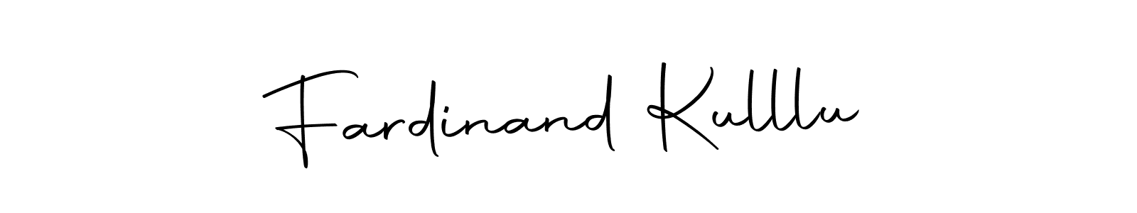 Make a beautiful signature design for name Fardinand Kulllu. Use this online signature maker to create a handwritten signature for free. Fardinand Kulllu signature style 10 images and pictures png
