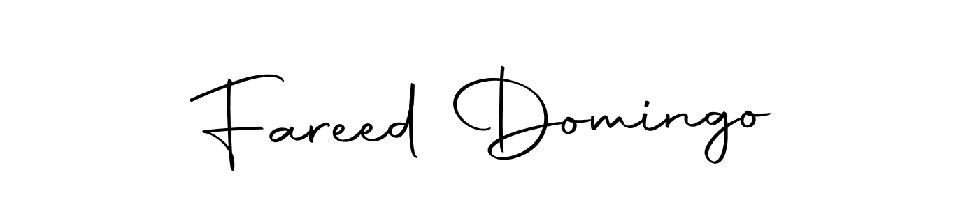 Fareed Domingo stylish signature style. Best Handwritten Sign (Autography-DOLnW) for my name. Handwritten Signature Collection Ideas for my name Fareed Domingo. Fareed Domingo signature style 10 images and pictures png