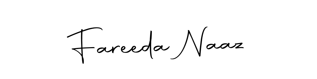 Similarly Autography-DOLnW is the best handwritten signature design. Signature creator online .You can use it as an online autograph creator for name Fareeda Naaz. Fareeda Naaz signature style 10 images and pictures png