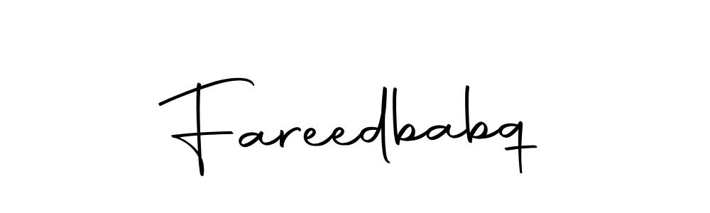 How to make Fareedbabq signature? Autography-DOLnW is a professional autograph style. Create handwritten signature for Fareedbabq name. Fareedbabq signature style 10 images and pictures png