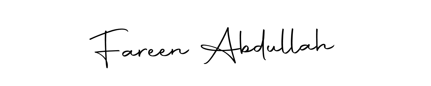 How to make Fareen Abdullah signature? Autography-DOLnW is a professional autograph style. Create handwritten signature for Fareen Abdullah name. Fareen Abdullah signature style 10 images and pictures png