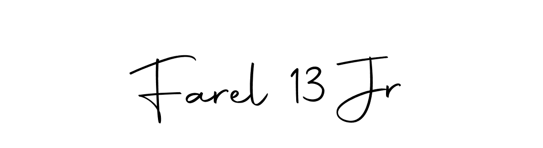 Make a beautiful signature design for name Farel 13 Jr. With this signature (Autography-DOLnW) style, you can create a handwritten signature for free. Farel 13 Jr signature style 10 images and pictures png