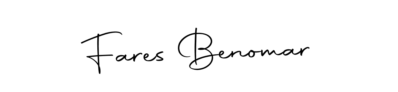 How to make Fares Benomar signature? Autography-DOLnW is a professional autograph style. Create handwritten signature for Fares Benomar name. Fares Benomar signature style 10 images and pictures png