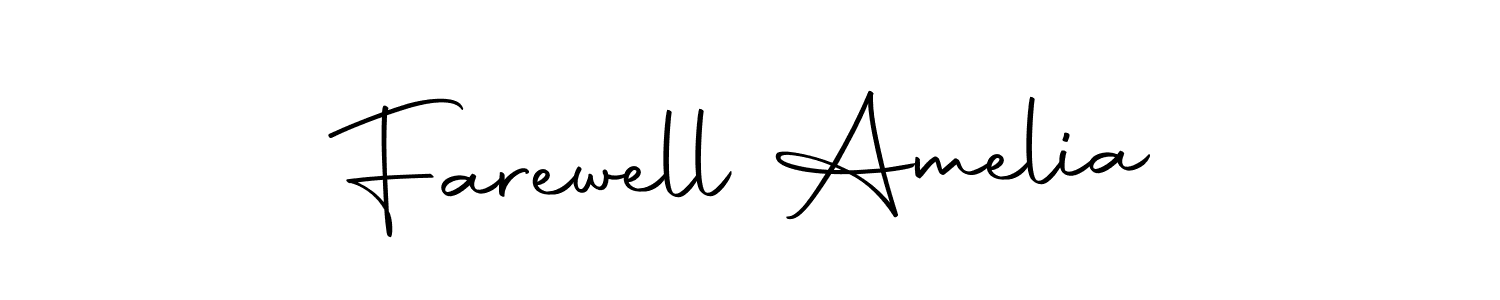 It looks lik you need a new signature style for name Farewell Amelia. Design unique handwritten (Autography-DOLnW) signature with our free signature maker in just a few clicks. Farewell Amelia signature style 10 images and pictures png