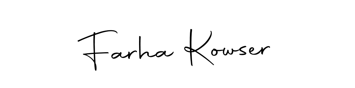 This is the best signature style for the Farha Kowser name. Also you like these signature font (Autography-DOLnW). Mix name signature. Farha Kowser signature style 10 images and pictures png