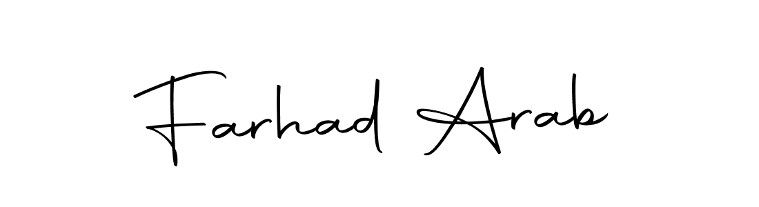 It looks lik you need a new signature style for name Farhad Arab. Design unique handwritten (Autography-DOLnW) signature with our free signature maker in just a few clicks. Farhad Arab signature style 10 images and pictures png