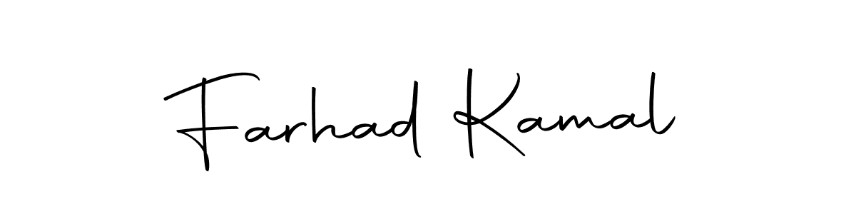 Make a beautiful signature design for name Farhad Kamal. With this signature (Autography-DOLnW) style, you can create a handwritten signature for free. Farhad Kamal signature style 10 images and pictures png