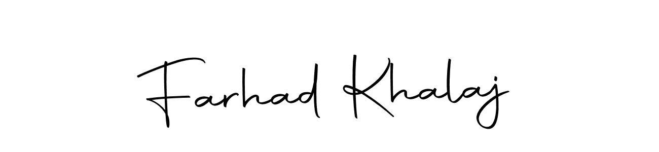 Make a short Farhad Khalaj signature style. Manage your documents anywhere anytime using Autography-DOLnW. Create and add eSignatures, submit forms, share and send files easily. Farhad Khalaj signature style 10 images and pictures png