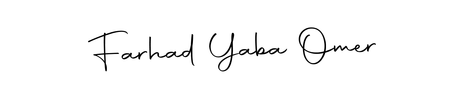 You can use this online signature creator to create a handwritten signature for the name Farhad Yaba Omer. This is the best online autograph maker. Farhad Yaba Omer signature style 10 images and pictures png