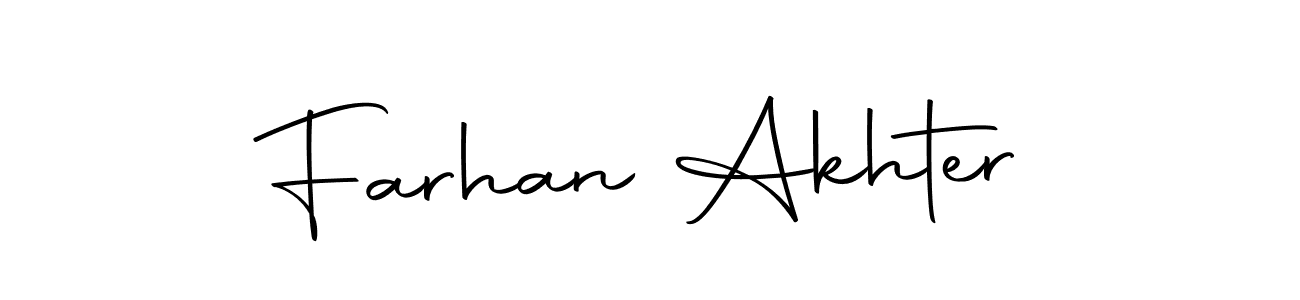 Make a short Farhan Akhter signature style. Manage your documents anywhere anytime using Autography-DOLnW. Create and add eSignatures, submit forms, share and send files easily. Farhan Akhter signature style 10 images and pictures png