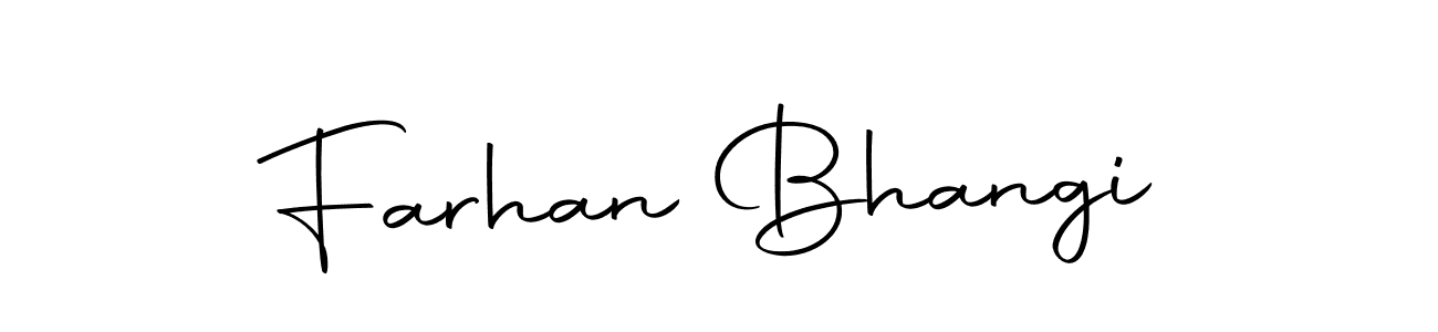 The best way (Autography-DOLnW) to make a short signature is to pick only two or three words in your name. The name Farhan Bhangi include a total of six letters. For converting this name. Farhan Bhangi signature style 10 images and pictures png