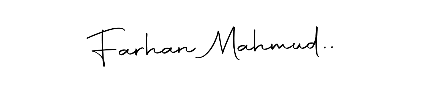 Make a short Farhan Mahmud.. signature style. Manage your documents anywhere anytime using Autography-DOLnW. Create and add eSignatures, submit forms, share and send files easily. Farhan Mahmud.. signature style 10 images and pictures png