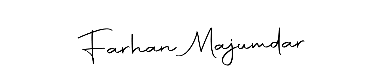 Use a signature maker to create a handwritten signature online. With this signature software, you can design (Autography-DOLnW) your own signature for name Farhan Majumdar. Farhan Majumdar signature style 10 images and pictures png