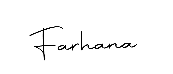 Make a beautiful signature design for name Farhana. Use this online signature maker to create a handwritten signature for free. Farhana signature style 10 images and pictures png