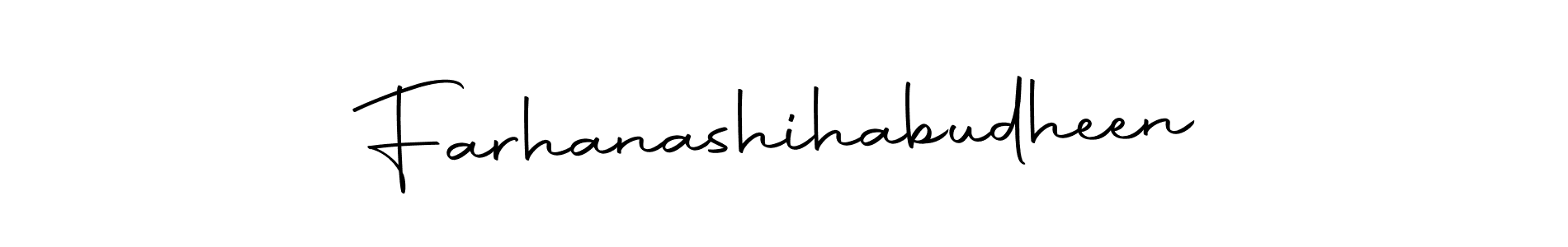 Also we have Farhanashihabudheen name is the best signature style. Create professional handwritten signature collection using Autography-DOLnW autograph style. Farhanashihabudheen signature style 10 images and pictures png