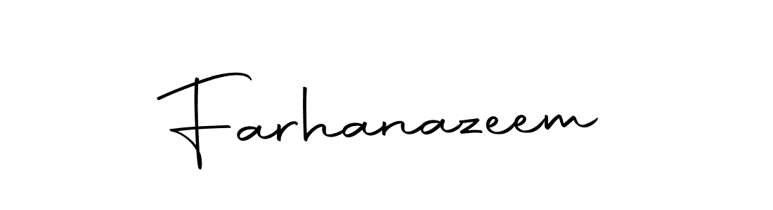 The best way (Autography-DOLnW) to make a short signature is to pick only two or three words in your name. The name Farhanazeem include a total of six letters. For converting this name. Farhanazeem signature style 10 images and pictures png