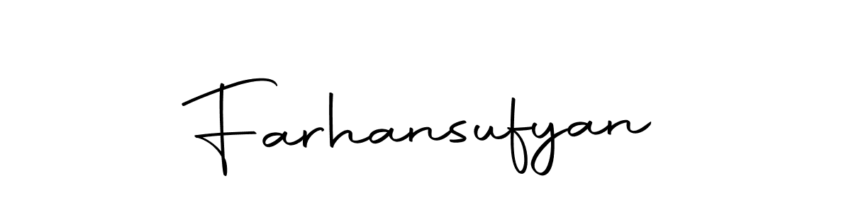 Make a beautiful signature design for name Farhansufyan. Use this online signature maker to create a handwritten signature for free. Farhansufyan signature style 10 images and pictures png