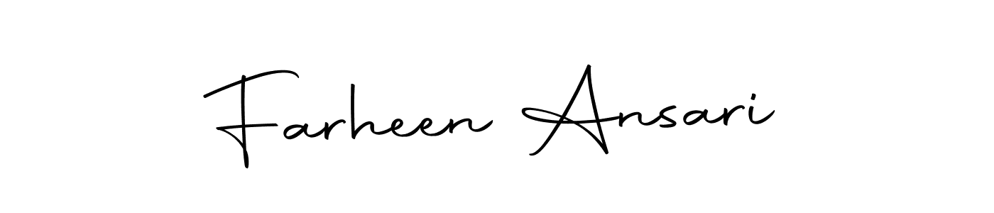 if you are searching for the best signature style for your name Farheen Ansari. so please give up your signature search. here we have designed multiple signature styles  using Autography-DOLnW. Farheen Ansari signature style 10 images and pictures png