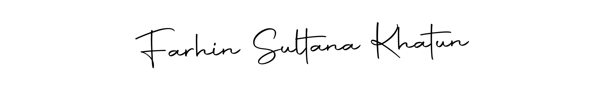 Farhin Sultana Khatun stylish signature style. Best Handwritten Sign (Autography-DOLnW) for my name. Handwritten Signature Collection Ideas for my name Farhin Sultana Khatun. Farhin Sultana Khatun signature style 10 images and pictures png