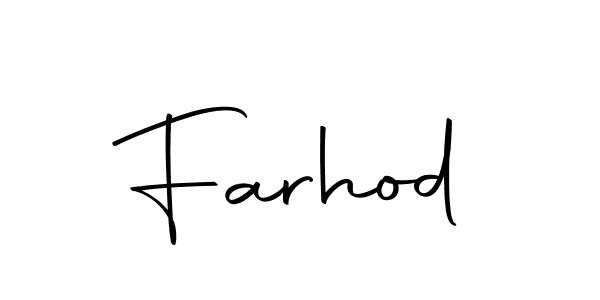 Make a beautiful signature design for name Farhod. Use this online signature maker to create a handwritten signature for free. Farhod signature style 10 images and pictures png