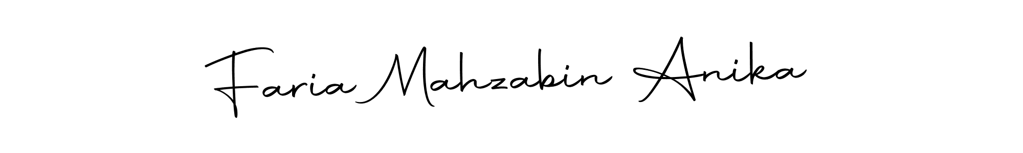 Similarly Autography-DOLnW is the best handwritten signature design. Signature creator online .You can use it as an online autograph creator for name Faria Mahzabin Anika. Faria Mahzabin Anika signature style 10 images and pictures png