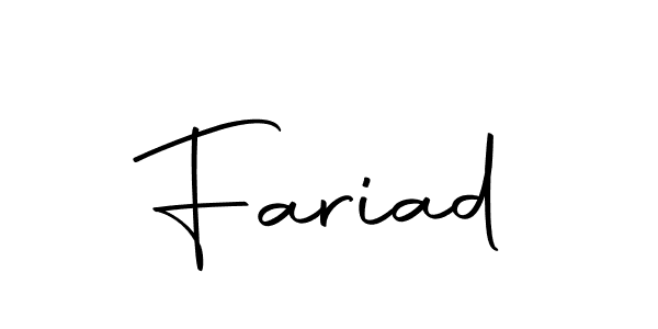 Here are the top 10 professional signature styles for the name Fariad. These are the best autograph styles you can use for your name. Fariad signature style 10 images and pictures png