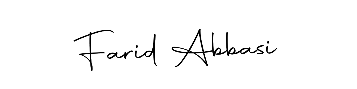 Similarly Autography-DOLnW is the best handwritten signature design. Signature creator online .You can use it as an online autograph creator for name Farid Abbasi. Farid Abbasi signature style 10 images and pictures png