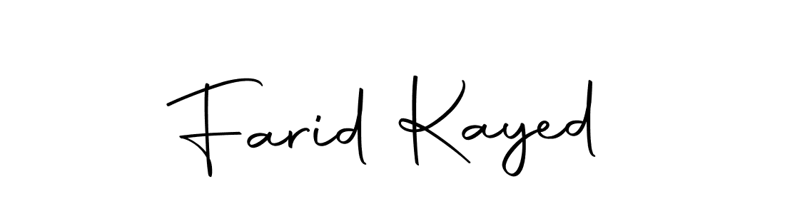Here are the top 10 professional signature styles for the name Farid Kayed. These are the best autograph styles you can use for your name. Farid Kayed signature style 10 images and pictures png