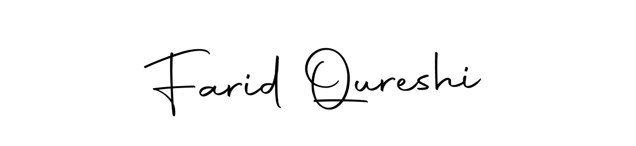 Use a signature maker to create a handwritten signature online. With this signature software, you can design (Autography-DOLnW) your own signature for name Farid Qureshi. Farid Qureshi signature style 10 images and pictures png