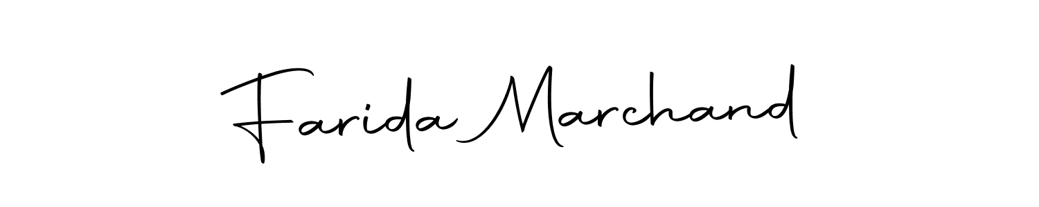 This is the best signature style for the Farida Marchand name. Also you like these signature font (Autography-DOLnW). Mix name signature. Farida Marchand signature style 10 images and pictures png