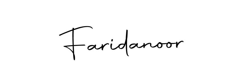 How to make Faridanoor name signature. Use Autography-DOLnW style for creating short signs online. This is the latest handwritten sign. Faridanoor signature style 10 images and pictures png