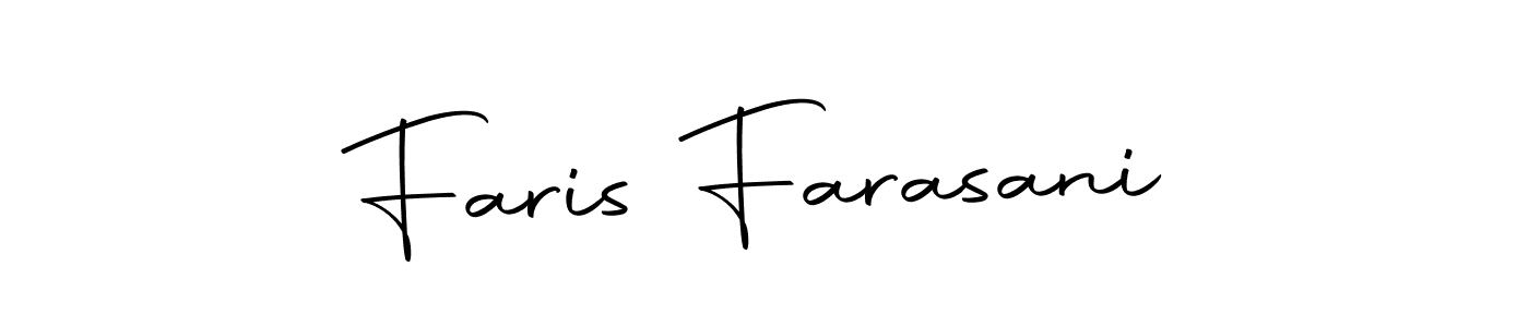 Similarly Autography-DOLnW is the best handwritten signature design. Signature creator online .You can use it as an online autograph creator for name Faris Farasani. Faris Farasani signature style 10 images and pictures png