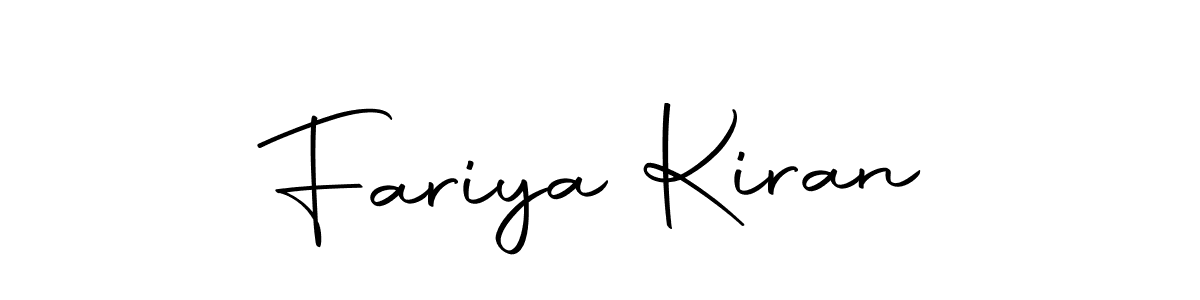 You should practise on your own different ways (Autography-DOLnW) to write your name (Fariya Kiran) in signature. don't let someone else do it for you. Fariya Kiran signature style 10 images and pictures png