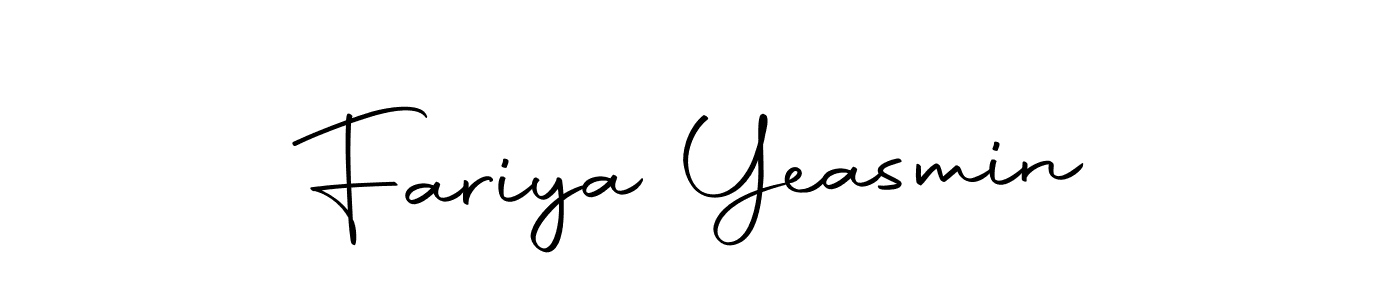 Also You can easily find your signature by using the search form. We will create Fariya Yeasmin name handwritten signature images for you free of cost using Autography-DOLnW sign style. Fariya Yeasmin signature style 10 images and pictures png