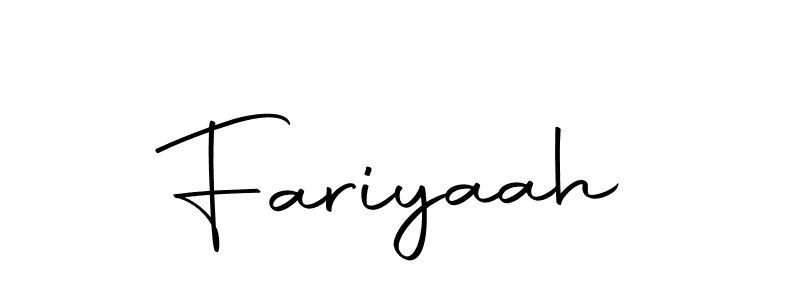 Also You can easily find your signature by using the search form. We will create Fariyaah name handwritten signature images for you free of cost using Autography-DOLnW sign style. Fariyaah signature style 10 images and pictures png