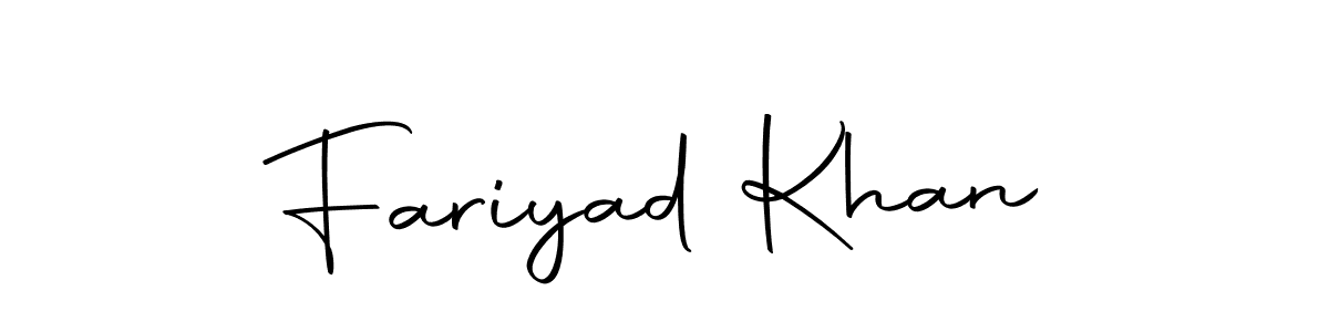 Make a short Fariyad Khan signature style. Manage your documents anywhere anytime using Autography-DOLnW. Create and add eSignatures, submit forms, share and send files easily. Fariyad Khan signature style 10 images and pictures png