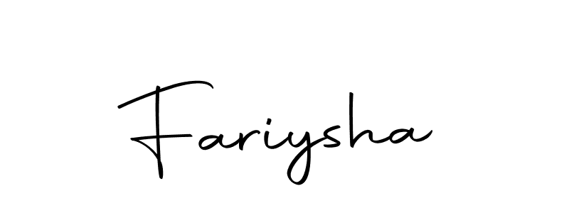 You can use this online signature creator to create a handwritten signature for the name Fariysha. This is the best online autograph maker. Fariysha signature style 10 images and pictures png