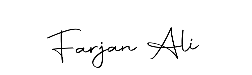 How to make Farjan Ali signature? Autography-DOLnW is a professional autograph style. Create handwritten signature for Farjan Ali name. Farjan Ali signature style 10 images and pictures png