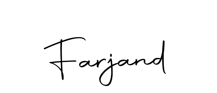 Similarly Autography-DOLnW is the best handwritten signature design. Signature creator online .You can use it as an online autograph creator for name Farjand. Farjand signature style 10 images and pictures png